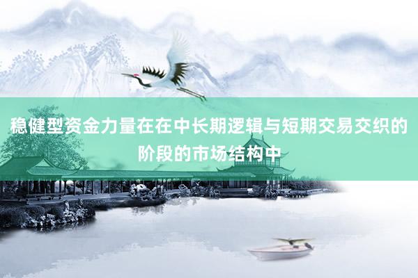 稳健型资金力量在在中长期逻辑与短期交易交织的阶段的市场结构中