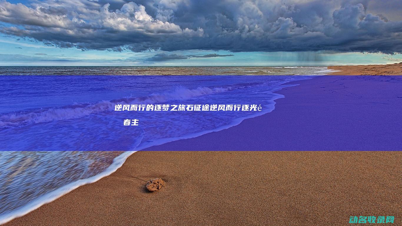 逆风而行的逐梦之旅 石征途 (逆风而行逐光青春主题词)